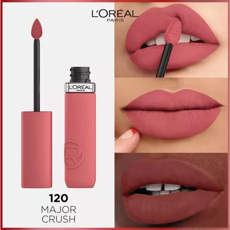 L'Oréal Paris Matte Resistance Lipstick 120 Major Crush