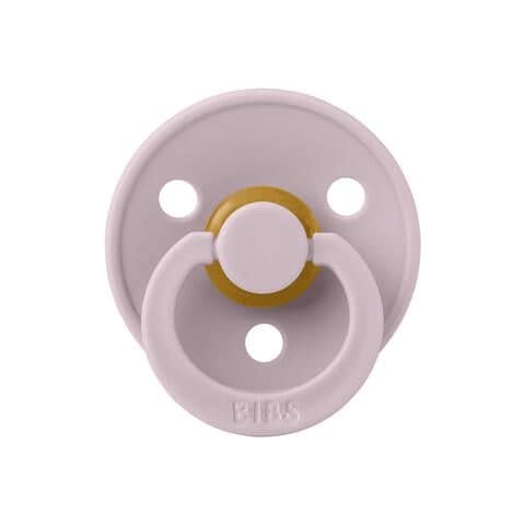 BIBS Fopspeen Two Pack Natuurlijk Rubber Blossom/Dusky Lilac Maat 2