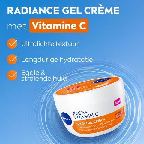 Nivea Face+ Vitamine C Glow Gel Crème 100 Ml