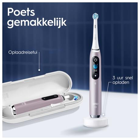 Oral-B iO 9s Rose Quartz Elektrische Tandenborstel