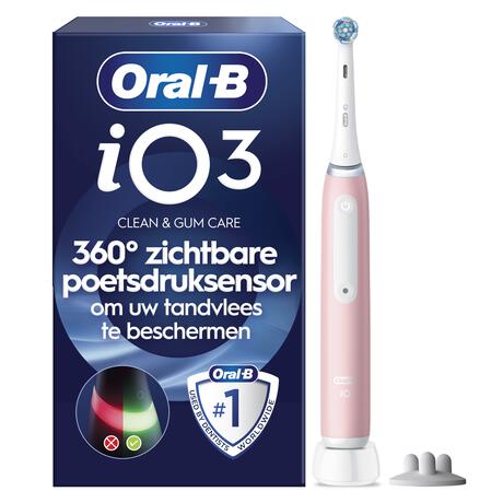 Oral-B iO 3s Roze Elektrische Tandenborstel