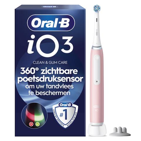 Oral-B iO 3s Roze Elektrische Tandenborstel