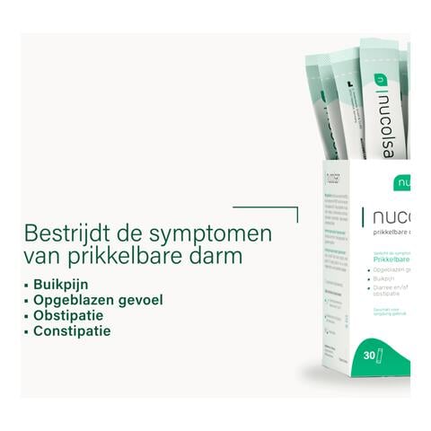 Nupure nucolsan - Prikkelbare Darm Syndroom, 30 sachets
