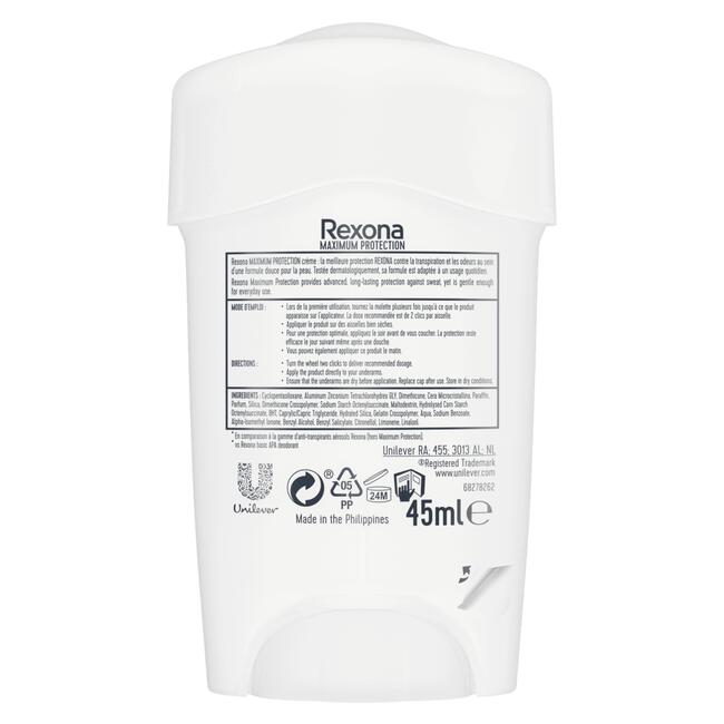 Rexona Men Maximum Protection Clean Scent Anti-transpirant Stick 45 ML