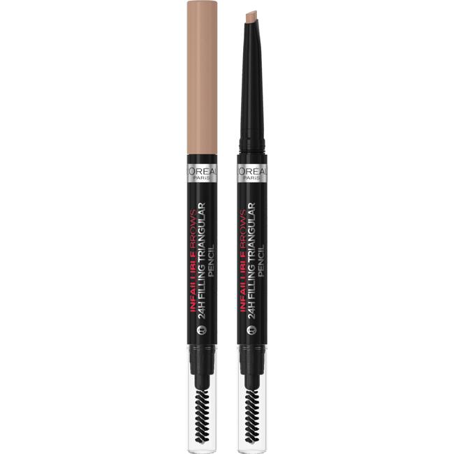 L'Oréal Paris Infaillible 24H Brow Filling Triangular Wenkbrauwpotlood 6.0 Dark Blonde