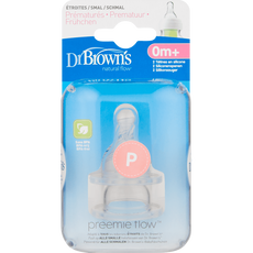 Dr. Brown's Prematuur Flesspeen 0+ Maanden