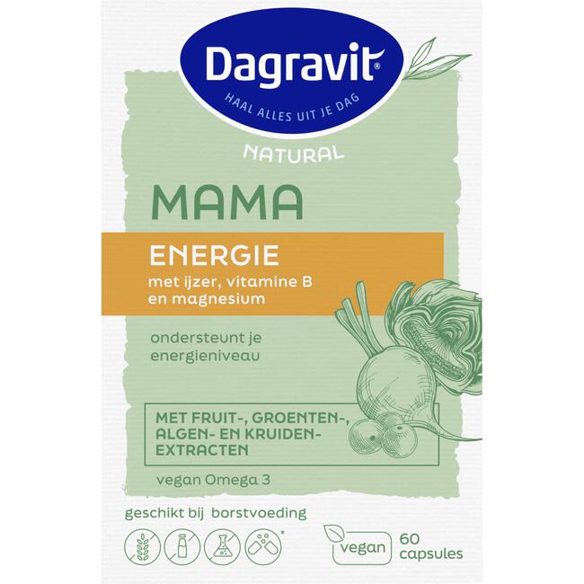 Dagravit Natural Mama Energie 60 Stuks