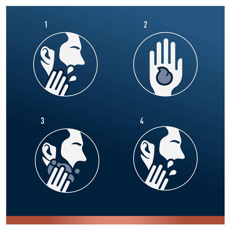 King C. Gillette 3-in-1 Baard En Gezichtsreiniger 350 ML