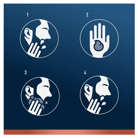 King C. Gillette 3-in-1 Baard En Gezichtsreiniger 350 ML