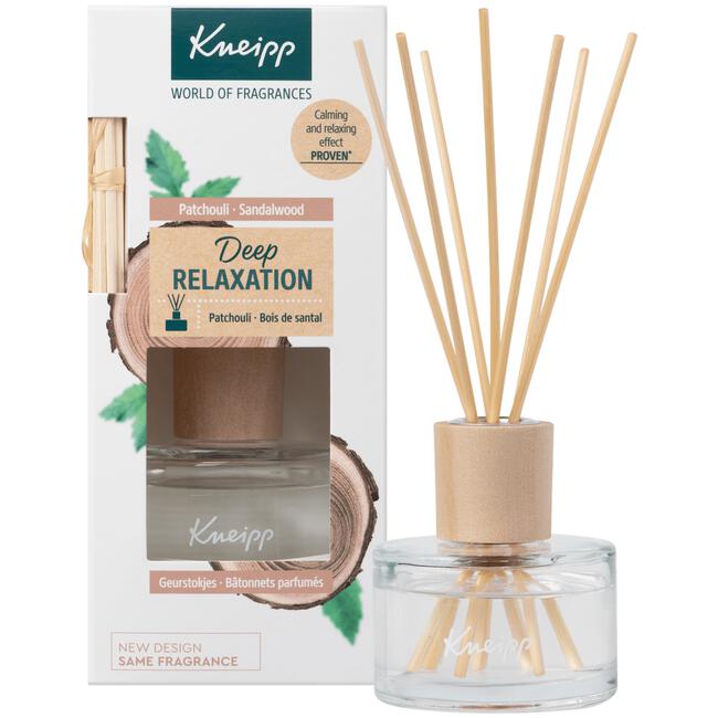 Kneipp Geurstokjes Deep Relaxation Sandalwood Patchouli