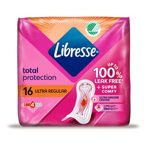 Libresse Ultra Thin Maandverband Normal 16 stuks