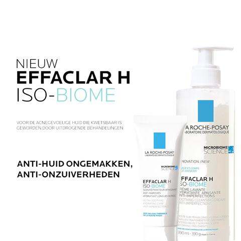 La Roche-Posay Effaclar H Iso-biome Hydraterende Reinigingscrème 390 ML