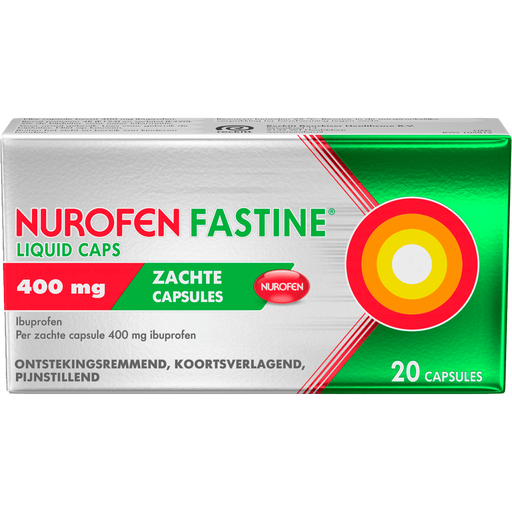 Nurofen Fastine Liquid Capsules 400 MG 20 stuks