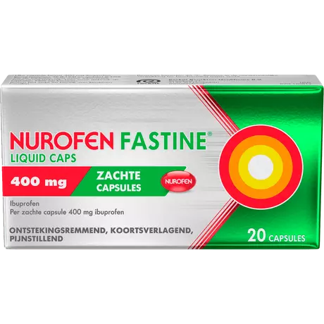 Nurofen Fastine Liquid Capsules 400 MG 20 stuks