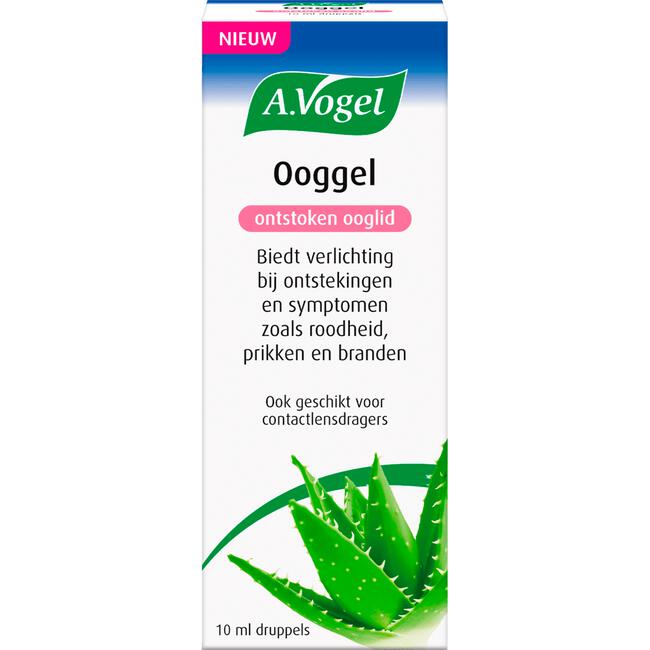 A. Vogel ooggel  ontstoken ooglid
