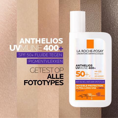 La Roche-Posay Anthelios UVMune Zonnefluide Anti-pigmentvlekken SPF50 50 ML