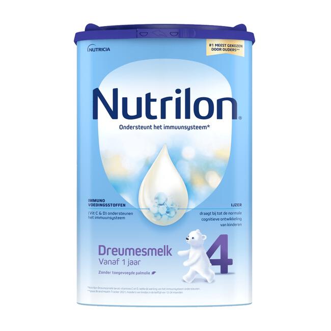 Nutrilon 4 Dreumesmelk Flesvoeding Vanaf 1 Jaar 800 GR