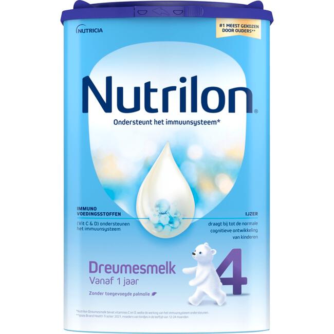 Nutrilon 4 Dreumesmelk Flesvoeding Vanaf 1 Jaar 800 GR