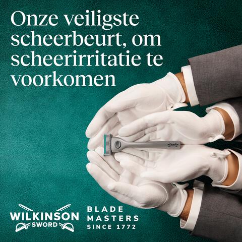 Wilkinson Sword Quattro Sensitive Blades 4 stuks