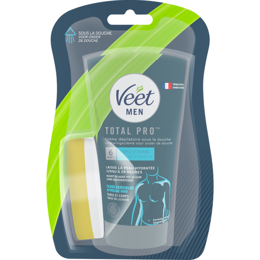 Veet Men Total Pro In-Shower Ontharingscrème 150 ML