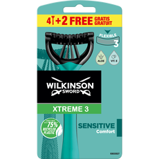 Wilkinson Sword Xtreme3 Sensitive Wegwerpmesjes 4+2 gratis