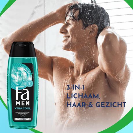 Fa Men Extreme Cool Douchegel & Shampoo 250 ML
