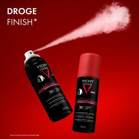 Vichy Homme Deodorant 96H Clinical Control Spray 125 ML