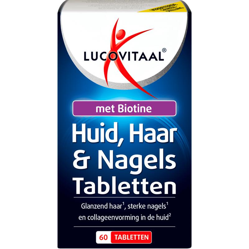 Lucovitaal Huid Haar Nagels Tabletten 60 stuks