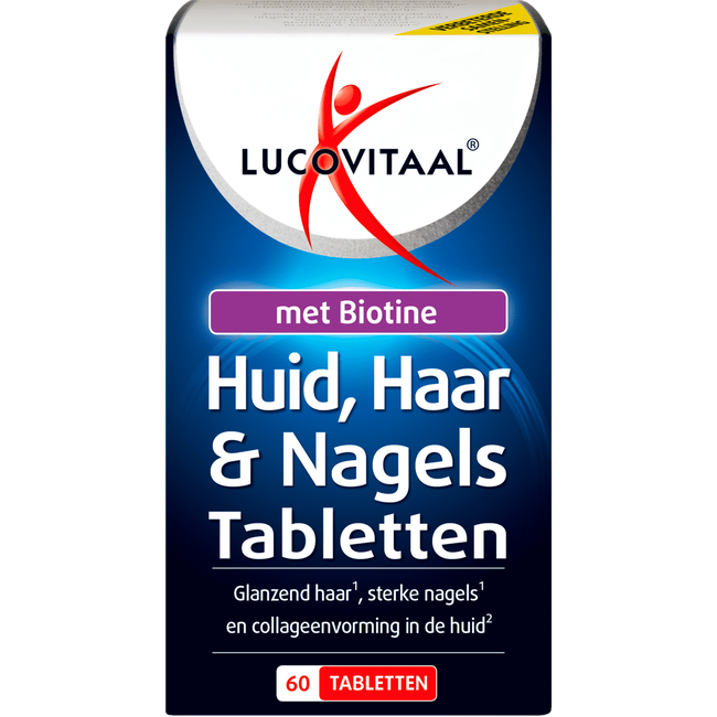 Lucovitaal Huid Haar Nagels 60 Ea Etos Naegel Haut Tabletten