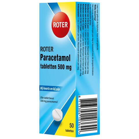 Roter Paracetamol 50 tabletten