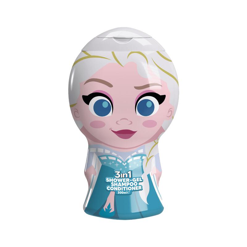 Corsair 3-In-1 Frozen Elsa Shower Gel, Shampoo & Conditioner 300 ML