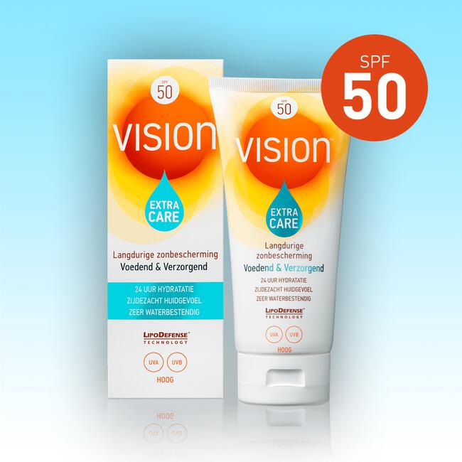 Vision Extra Care Zonnebrand SPF50 180ML