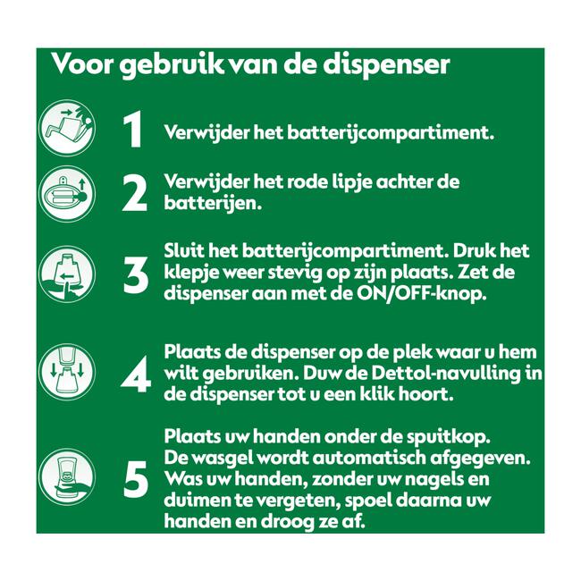 Dettol No Touch Zeepdispenser Met Aloë Vera Handzeep Navulling 250 ML