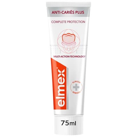 Elmex� Anti-Cari�s Plus Complete Care Tandpasta 75 ML
