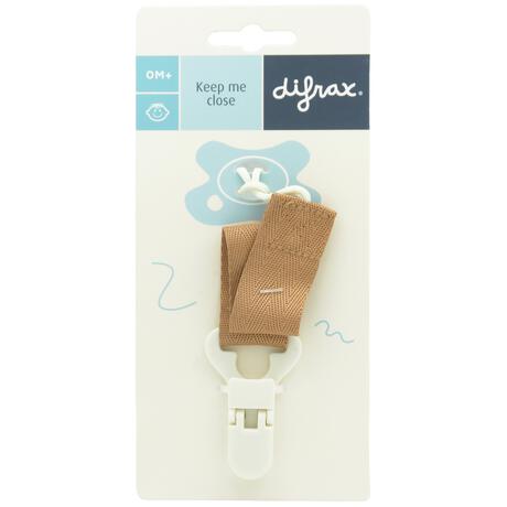 Difrax Speenkoord Caramel 1 Stuks