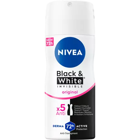 NIVEA Black & White Invisible Original Deodorant Spray 100 ML