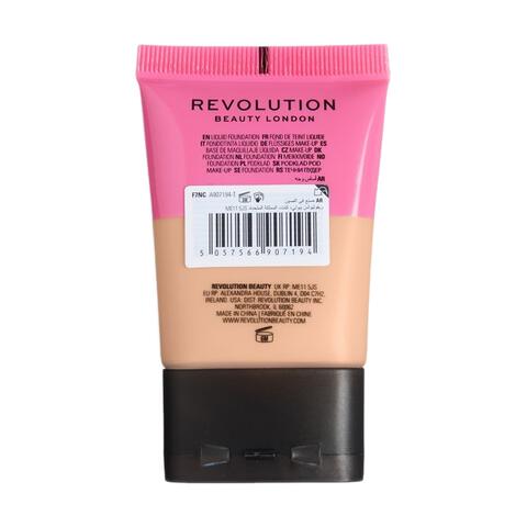 Revolution Conceal & Define Foundation F7Nc