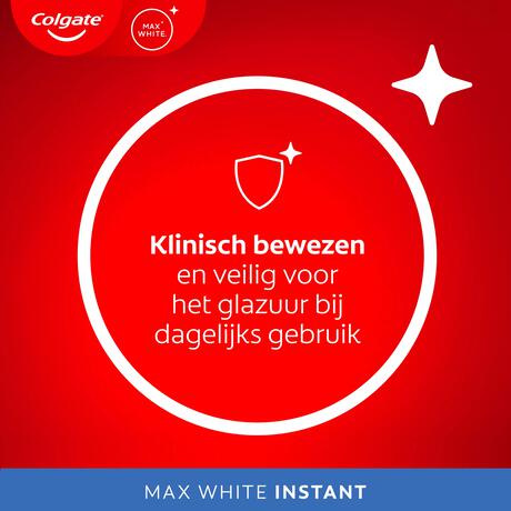 Colgate Max White Instant Tandpasta 75 ML