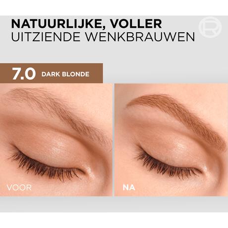 L'Oréal Paris Brow Color wenkbrauwverf 7.0 Dark Blonde 30 ML