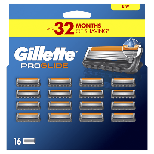 Gillette ProGlide Navulmesjes 16 stuks