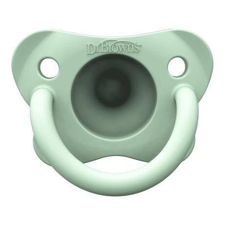 Dr. Brown's HappyPacci Fopspeen Blauw & Groen 2 stuks