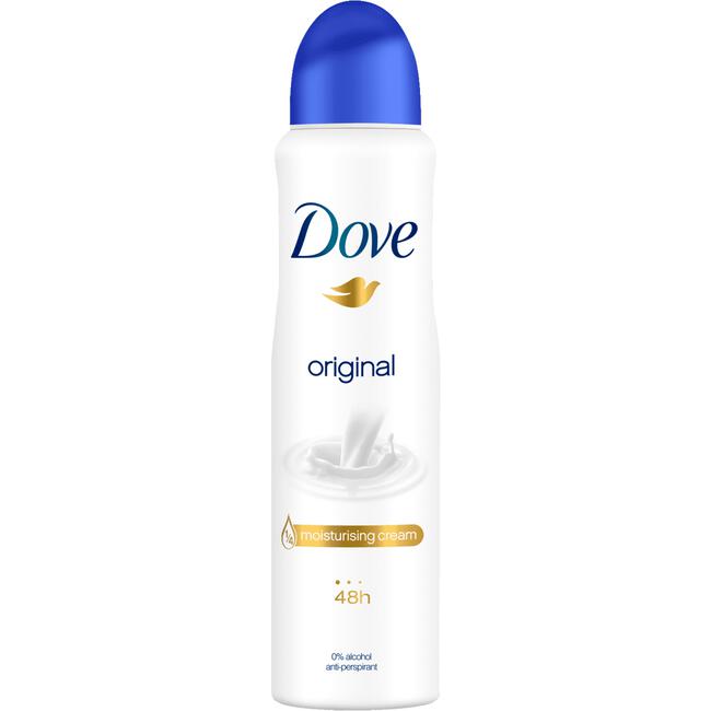 Dove Original Anti-Transpirant Deodorant Spray 150 ML
