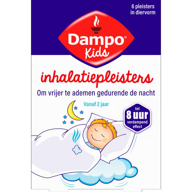 Dampo Inhalatiepleisters 6 pleisters
