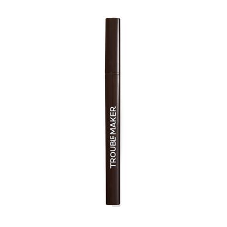 Trouble Maker Fluffer Brow Brush Natural Brow Pen Dark Brown