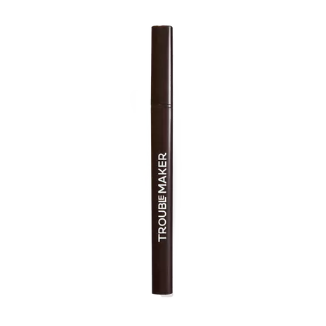 Trouble Maker Fluffer Brow Brush Natural Brow Pen Dark Brown