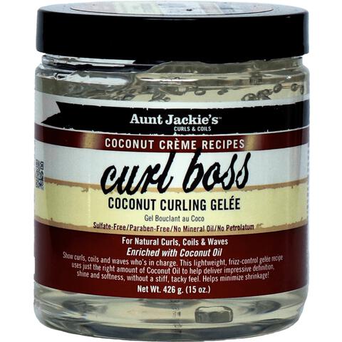 Aunt Jackie's Curls and Coils Coconut Curl Boss Curling Gel 426 GR