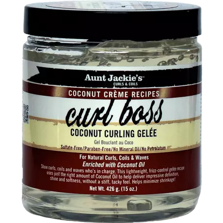 Aunt Jackie's Curls and Coils Coconut Curl Boss Curling Gel 426 GR