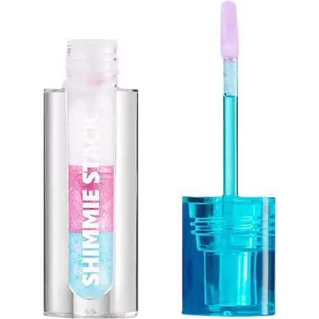 Trouble Maker Shimmie Lip Gloss Stack Unicorn Charlie Liliac