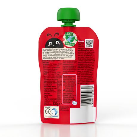 Olvarit Knijpfruit Aardbei Banaan Kiwi