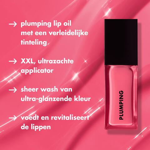 e.l.f. Glow Reviver Plumping Lip Oil Espresso Tonic